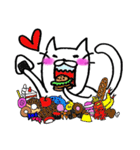 しろ猫（個別スタンプ：29）