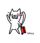 しろ猫（個別スタンプ：35）