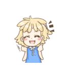 Naive girl（個別スタンプ：3）