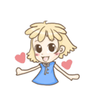 Naive girl（個別スタンプ：6）
