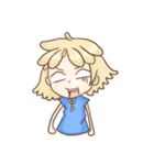 Naive girl（個別スタンプ：13）
