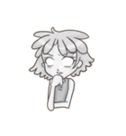 Naive girl（個別スタンプ：18）