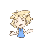 Naive girl（個別スタンプ：23）