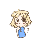 Naive girl（個別スタンプ：34）