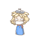 Naive girl（個別スタンプ：38）