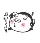 筆書き ぶたちゃん ぶーこvol.2（個別スタンプ：33）
