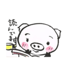 筆書き ぶたちゃん ぶーこvol.2（個別スタンプ：35）