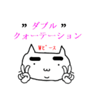 java好きのまゆげ猫（個別スタンプ：29）