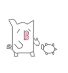 可愛いスタンプ（個別スタンプ：9）