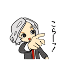 黒ウサギとその友達（個別スタンプ：22）
