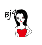 Arrogant woman（個別スタンプ：23）