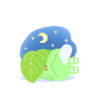 パステルかえるさん（個別スタンプ：3）