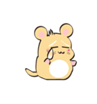 golden Roborovski hamster（個別スタンプ：7）