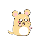 golden Roborovski hamster（個別スタンプ：15）