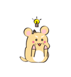 golden Roborovski hamster（個別スタンプ：26）