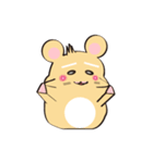 golden Roborovski hamster（個別スタンプ：27）