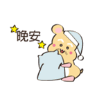 golden Roborovski hamster（個別スタンプ：29）