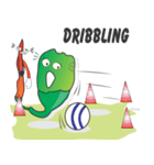 Curly and Fatty Chillies of Football（個別スタンプ：8）