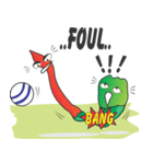 Curly and Fatty Chillies of Football（個別スタンプ：11）
