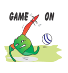 Curly and Fatty Chillies of Football（個別スタンプ：12）