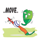 Curly and Fatty Chillies of Football（個別スタンプ：20）