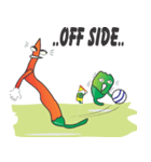 Curly and Fatty Chillies of Football（個別スタンプ：21）