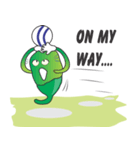 Curly and Fatty Chillies of Football（個別スタンプ：22）