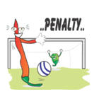 Curly and Fatty Chillies of Football（個別スタンプ：24）