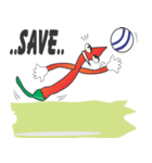 Curly and Fatty Chillies of Football（個別スタンプ：28）
