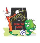 Curly and Fatty Chillies of Football（個別スタンプ：31）