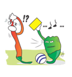 Curly and Fatty Chillies of Football（個別スタンプ：40）