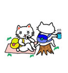 白猫のハク 3（個別スタンプ：26）