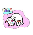 白猫のハク 3（個別スタンプ：32）