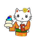 白猫のハク 3（個別スタンプ：39）