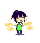 Waku Waku Work Girl (Renewal version)（個別スタンプ：13）