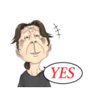 よし丸えつ子(修正版)（個別スタンプ：2）