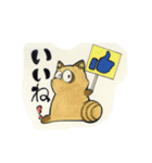 アライグマの日常（個別スタンプ：1）