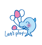 Happy Dolphin（個別スタンプ：35）