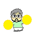 理容美容専門学校の先生の日常（個別スタンプ：35）