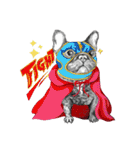Bonjour！ Bonjour！ Black French Bulldog（個別スタンプ：39）