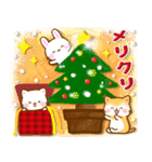 ほのぼのカノジョ【冬】クリスマス＆お正月（個別スタンプ：26）