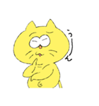 デベソねこたぬき（個別スタンプ：13）