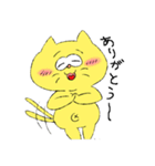 デベソねこたぬき（個別スタンプ：27）
