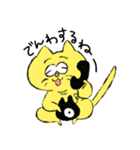 デベソねこたぬき（個別スタンプ：30）