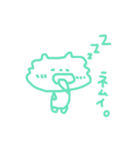みどりのらくがき（個別スタンプ：14）