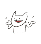 しろいねこの日々（個別スタンプ：2）