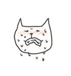 しろいねこの日々（個別スタンプ：11）