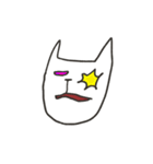しろいねこの日々（個別スタンプ：15）