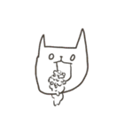 しろいねこの日々（個別スタンプ：17）