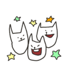しろいねこの日々（個別スタンプ：25）